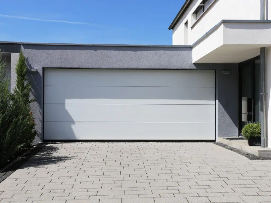 Porte de garage sectionnelle posée dans le bessin